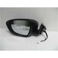 NISSAN X-TRAIL T32 - 3/2014 to CURRENT - 5DR WAGON - LEFT SIDE MIRROR - E4 034237 - BROKEN