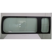 suitable for TOYOTA HIACE H30 ZX SLWB (MAXI) - 6/2019 TO CURRENT - VAN - RIGHT SIDE REAR FIXED GLASS - GREEN - 1640 X 590 
