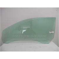 AUDI A5 8T SPORT - 9/2007 to 2/2017 - 2DR COUPE - LEFT SIDE FRONT DOOR GLASS - GREEN