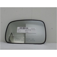 KIA SORENTO JC - 2/2003 to 8/2009 - 5DR WAGON - LEFT SIDE MIRROR GLASS - WITH BACKING PLATE