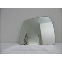 JEEP GRAND CHEROKEE WK - 1/2011 to 1/2023- 4DR WAGON - LEFT SIDE FLAT GLASS MIRROR ONLY - 165MM WIDE X 152MM HEIGHT