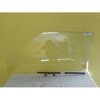 HYUNDAI EXCEL X2 - 2/1990 to 8/1994 - 3DR HATCH - PASSENGERS - LEFT SIDE FRONT DOOR GLASS