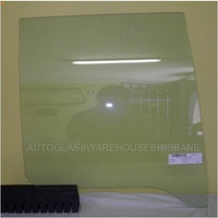 HYUNDAI EXCEL X2 - 2/1990 to 8/1994 - SEDAN/HATCH - DRIVERS - RIGHT SIDE REAR DOOR GLASS