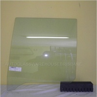 HYUNDAI EXCEL X2 - 2/1990 to 8/1994 - SEDAN/HATCH - PASSENGERS - LEFT SIDE REAR DOOR GLASS