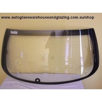 HYUNDAI EXCEL X3 - 11/1994 to 1/2000 - 3/5DR HATCH - REAR WINDSCREEN GLASS - HEATED - WITH WIPER HOLE - CLEAR
