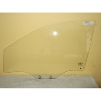 HYUNDAI GETZ TB - 10/2002 to 9/2011 - 5DR HATCH - PASSENGER - LEFT SIDE FRONT DOOR GLASS - WITH FITTING - GREEN