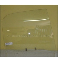 HYUNDAI LANTRA J1 - 5/1991 to 8/1995 - 4DR SEDAN - DRIVERS - RIGHT SIDE REAR DOOR GLASS