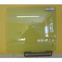 FORD LASER KC/KE - 10/1985 to 3/1990 - SEDAN/HATCH - PASSENGERS - LEFT SIDE REAR DOOR GLASS