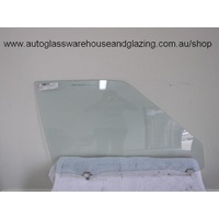 MAZDA 626 GC - 2/1983 TO 9/1987 - 4DR SEDAN - DRIVERS - RIGHT SIDE FRONT DOOR GLASS