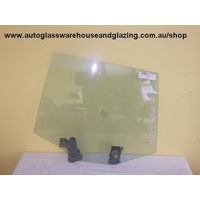 MAZDA 929 HB - 2/1982 to 4/1987 - 4DR HARD-TOP - PASSENGER - LEFT SIDE REAR DOOR GLASS