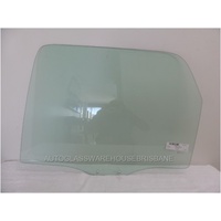 MAZDA TRIBUTE ED - 7/2006 to 3/2008 - 4DR WAGON - PASSENGERS - LEFT SIDE REAR DOOR GLASS - GREEN