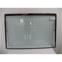 MITSUBISHI CORDIA AA/AB/AC - 4/1983 to 1989 - 3DR HATCH - REAR WINDSCREEN GLASS 