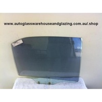 MITSUBISHI LANCER CE - 6/1996 to 8/2003 - 4DR SEDAN - DRIVERS - RIGHT SIDE REAR DOOR GLASS