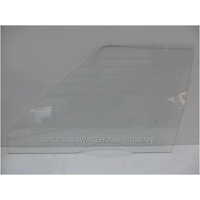 FORD CORTINA TC - 1970 to 1973 - 4DR SEDAN - PASSENGERS - LEFT SIDE FRONT DOOR GLASS - NO HOLES - CLEAR - CALL FOR STOCK