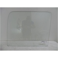FORD F100 - 1973 to 1981 - UTE - PASSENGERS - LEFT SIDE FRONT DOOR GLASS - CURVED - CLEAR