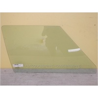 HOLDEN KINGSWOOD HJ/HX/HZ/WB - 1976 TO 1985 - SEDAN/UTE/PANELVAN/WAGON - RIGHT SIDE FRONT DOOR GLASS - GREEN - NEW