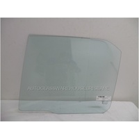 suitable for TOYOTA COROLLA AE92 - 6/1989 to 8/1994 - 4DR SEDAN - PASSENGERS - LEFT SIDE REAR DOOR GLASS - WITH FITTING