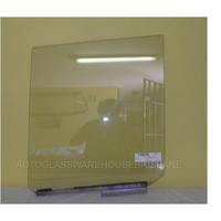 suitable for TOYOTA LANDCRUISER 60 SERIES - 8/1980 to 5/1990 - WAGON - PASSENGERS - LEFT SIDE REAR DOOR GLASS - CLEAR