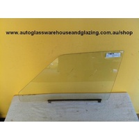 suitable for TOYOTA COROLLA KE30/KE55 - 1974 to 9/1981 - 4DR SEDAN - PASSENGERS - LEFT SIDE FRONT DOOR GLASS