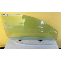 suitable for TOYOTA ECHO - 10/1999 to 9/2005 - 3DR HATCH - DRIVERS - RIGHT SIDE FRONT DOOR GLASS - WITH FITTINGS