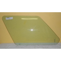 suitable for TOYOTA COROLLA KE70 - 3/1983 to 1985 - 5DR WAGON - PASSENGERS - LEFT SIDE REAR CARGO GLASS - 965MM LENGTH x 474MM WIDTH - GREEN