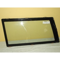suitable for TOYOTA COROLLA AE95R - 1/1988 to 6/1996 - 4DR WAGON - PASSENGERS - LEFT SIDE REAR CARGO GLASS