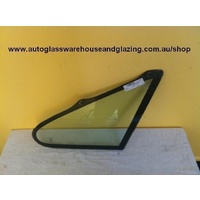 suitable for TOYOTA COROLLA AE85 SECA - 4/1985 to 2/1989 - 5DR HATCH - RIGHT SIDE REAR OPERA GLASS