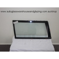 suitable for TOYOTA COROLLA AE95R - 1/1988 to 6/1996 - 4DR WAGON - RIGHT SIDE REAR CARGO GLASS