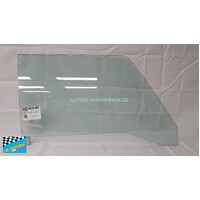 MITSUBISHI L300 EXPRESS SF/SG/SH/SJ - 10/1986 to 12/2013 - VAN - DRIVERS - RIGHT SIDE FRONT DOOR GLASS - 990MM WIDE - GREEN