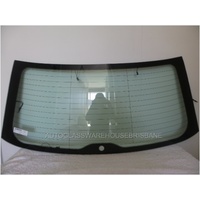 AUDI A3/S3 8P - 6/2004 to 4/2013 - 3DR HATCH - REAR WINDSCREEN GLASS - HEATED, ANTENNA, WIPER HOLE - GLASS ONLY, NO ENCAP