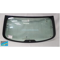 AUDI A6 C6 4F - 7/2005 TO 6/2011 - 5DR WAGON - REAR WINDSCREEN GLASS - HEATED - GREEN