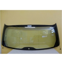 BMW X5 E70 - 4/2007 to 8/2013 - 4DR WAGON -  REAR WINDSCREEN GLASS - HEATED - GREEN - WITH AERIAL
