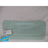 suitable for TOYOTA DYNA 200/400  BU85 - 1984 to 1/2002 - TRUCK - REAR WINDSCREEN GLASS - APPROX 600 x 265