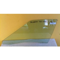 NISSAN BLUEBIRD 910-4DR SED/WAG 5/81>1986 PASSENG - LEFT SIDE - FRONT DOOR GLASS