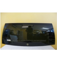 GREAT WALL X200/X240 H3/H5 - 10/2009 to 12/2014 - 4DR WAGON - REAR WINDSCREEN GLASS - PRIVACY GREY - HEATED, WIPER HOLE
