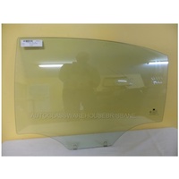 HOLDEN EPICA EP - 2/2007 to 12/2011 - 4DR SEDAN - PASSENGER - LEFT SIDE REAR DOOR GLASS - GREEN