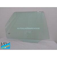 HOLDEN VECTRA JR - JS - 7/1997 to 12/2002 - 5DR WAGON - DRIVERS - RIGHT SIDE REAR DOOR GLASS - GREEN