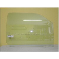 NISSAN NAVARA D21 - 1/1986 to 3/1997 - 2DR SINGLE/4DR DUAL CAB UTE - DRIVERS - RIGHT SIDE FRONT DOOR GLASS - 1/4 TYPE