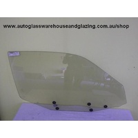 NISSAN SILVIA S13 - 1988 to 1994 - 2DR COUPE - RIGHT SIDE FRONT DOOR GLASS - WITH FITTINGS