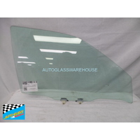 NISSAN PULSAR N15 - 11/1995 to 9/2000 - 4DR SEDAN/5DR HATCH - DIRVERS - RIGHT SIDE FRONT DOOR GLASS - GREEN