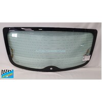 HYUNDAI ACCENT MC - 5/2006 to 6/2011 - 3DR HATCH - REAR WINDSCREEN GLASS - HEATED WITH WIPER HOLE