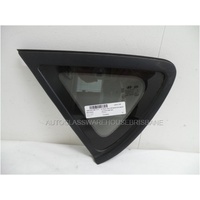 HYUNDAI ACCENT RB - 7/2011 to CURRENT - 5DR HATCH - PASSENGERS - LEFT SIDE REAR OPERA GLASS - ENCAPSULATED - GREEN