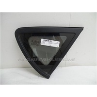 HYUNDAI ACCENT RB - 7/2011 to CURRENT - 5DR HATCH - DRIVERS - RIGHT SIDE REAR OPERA GLASS - ENCAPSULATED - GREEN