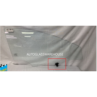 HYUNDAI ELANTRA MD - 6/2011 to 12/2015 - 4DR SEDAN - DRIVER - RIGHT SIDE FRONT DOOR GLASS (FOR 1 LUGG AND 1 CLAMP MODELS)