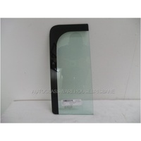JEEP PATRIOT MK - 8/2007 to 12/2016 - 4DR WAGON - DRIVERS - RIGHT SIDE REAR QUARTER GLASS - GREEN
