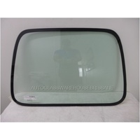 JEEP WRANGLER TJ - 11/1996 to 2/2007 - 2DR/4DR WAGON - LEFT SIDE REAR CARGO GLASS - GREEN - 830w X 555h