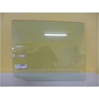 KIA CERES KNCSB111 - 1/1992 TO 6/2000 - CAB CHASSIS - RIGHT SIDE FRONT DOOR GLASS - GREEN
