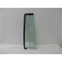 LAND ROVER DISCOVERY 3 AND 4- 3/2005 to 12/2016 - 4DR WAGON - DRIVERS - RIGHT SIDE REAR QUARTER GLASS - NO MOULD (MOULDED PART ON WINDOW)