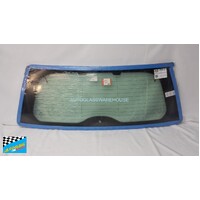 LAND ROVER FREELANDER 2 L359 - 6/2007 to 12/2014 - 5DR SUV - REAR WINDSCREEN GLASS - HEATED ,1 HOLE, NO ANTENNA - GREEN
