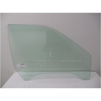 SUBARU LIBERTY 1ST GEN - 1/1989 to 1/1994 - SEDAN/WAGON - DRIVERS - RIGHT SIDE FRONT DOOR GLASS